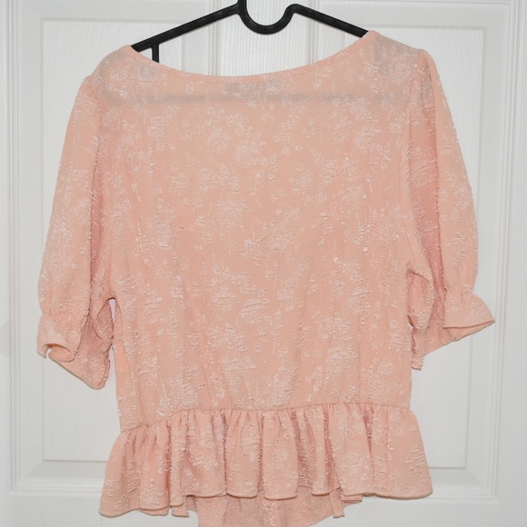 Shein Peplum Blouse - Picture 4 of 4